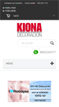Mobile Screenshot of kionadecoracion.com